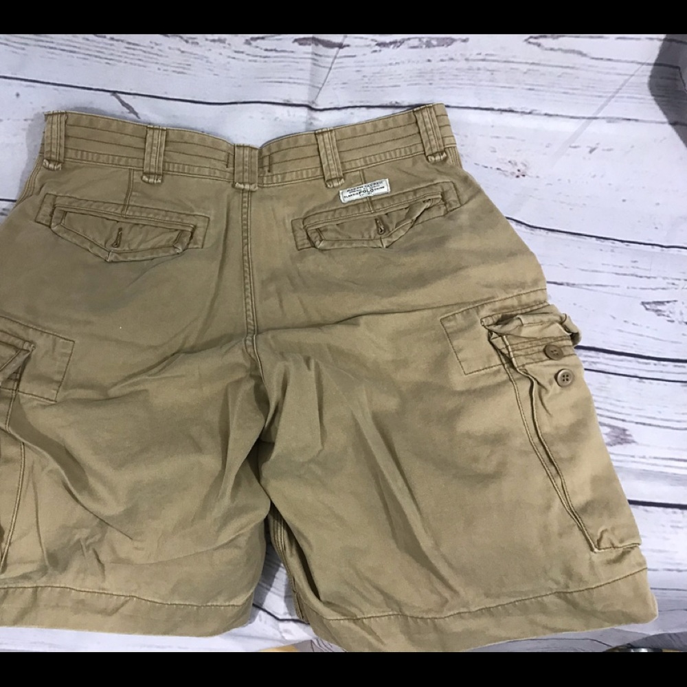 Polo Ralph Lauren Vintage Cargo Shorts Men’s 34 - Picture 3 of 5